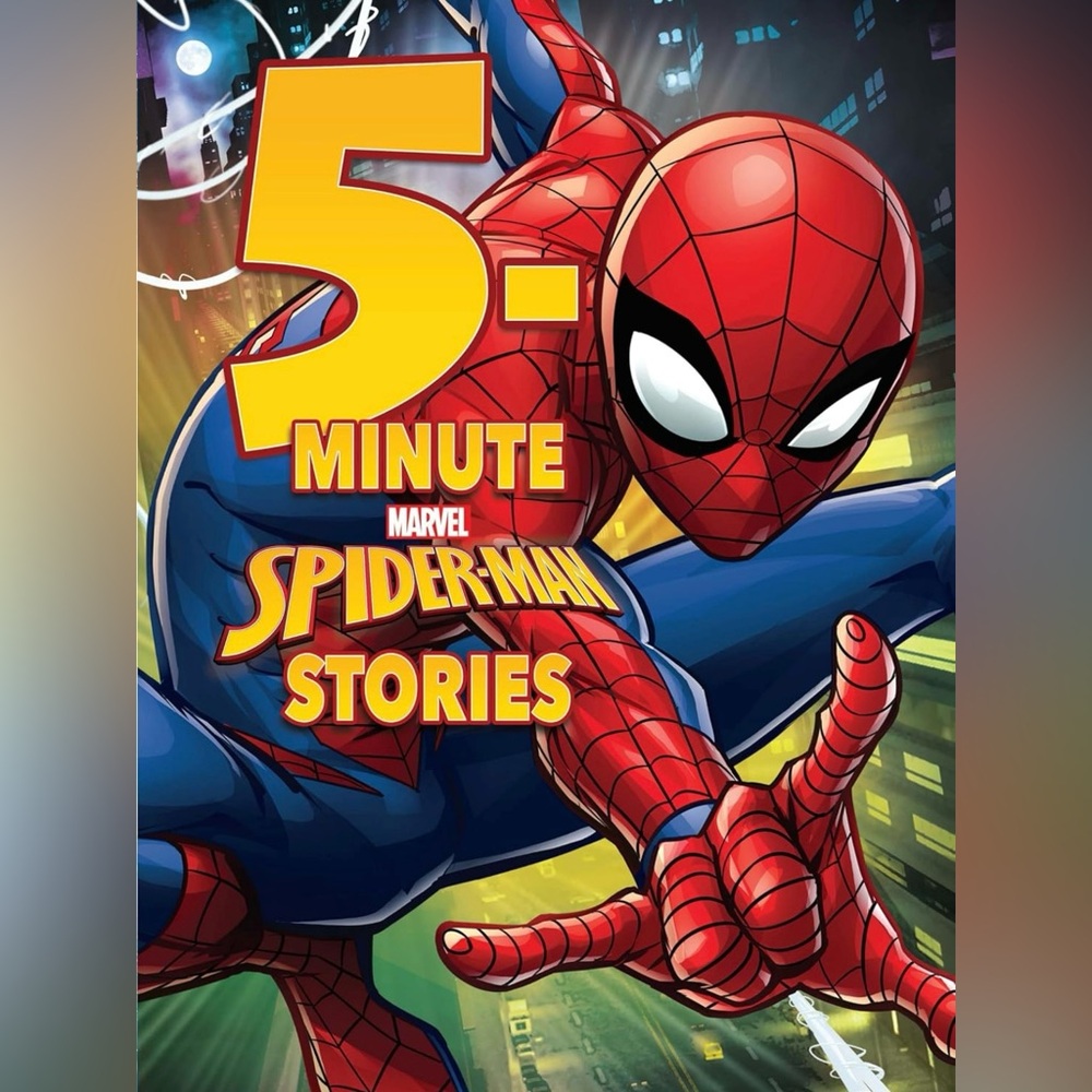 Marvel Spider-Man 5-Minute Stories Book - Red and Blue